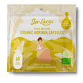 Go-Lacta 100% Organic Moringa Capsules for Breastfeeding Moms - 60 Capsules | Postnatal Vitamins