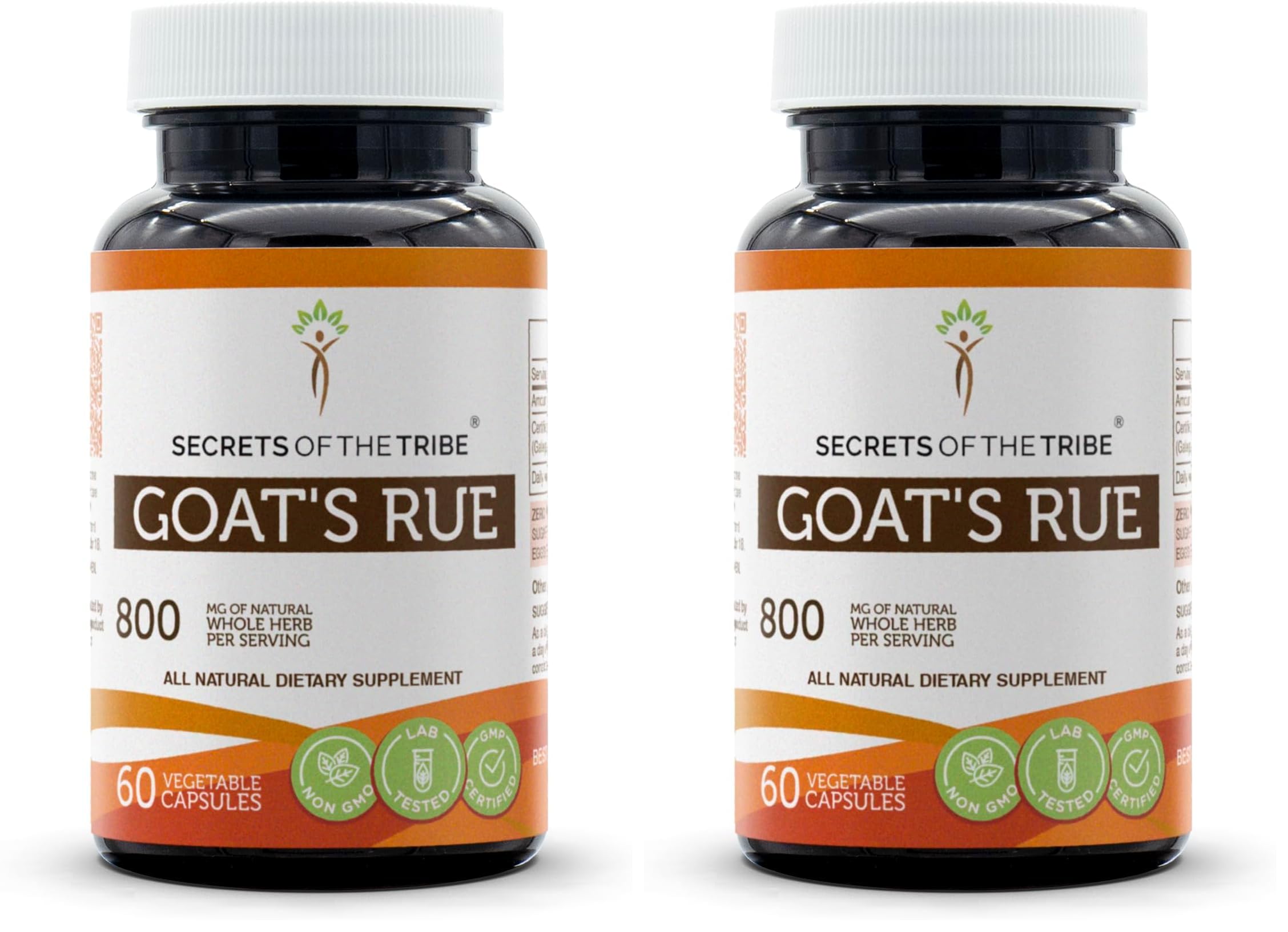 Goat's Rue 60 Capsules (800 mg) – Secrets of the Tribe, Galega officinalis, Pack of 2