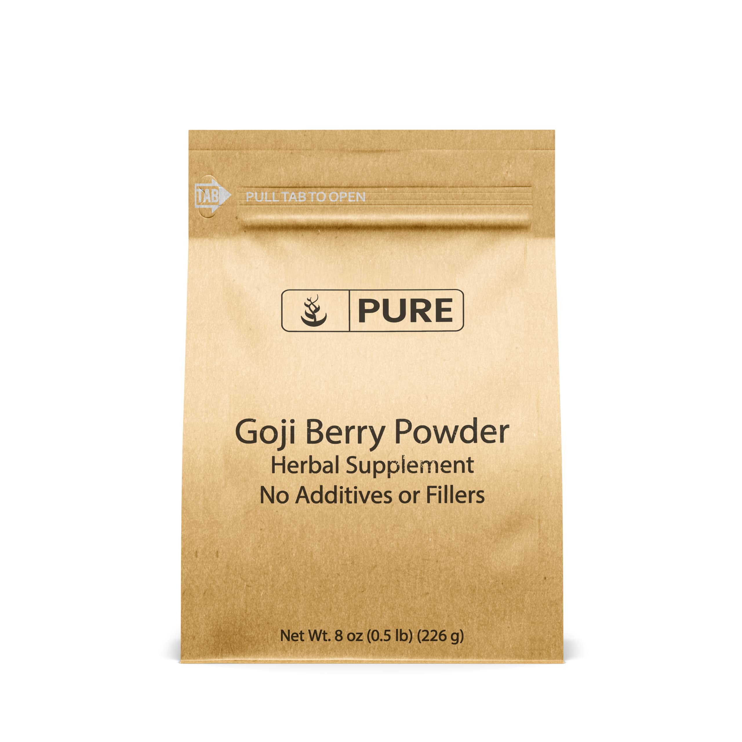 Goji Berry Powder (8oz) – Pure Original Ingredients, Non-GMO Wolfberry