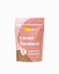 GOLDE Cacao Turmeric Superfood Latte Blend – Plant Based, Keto, Sugar-Free