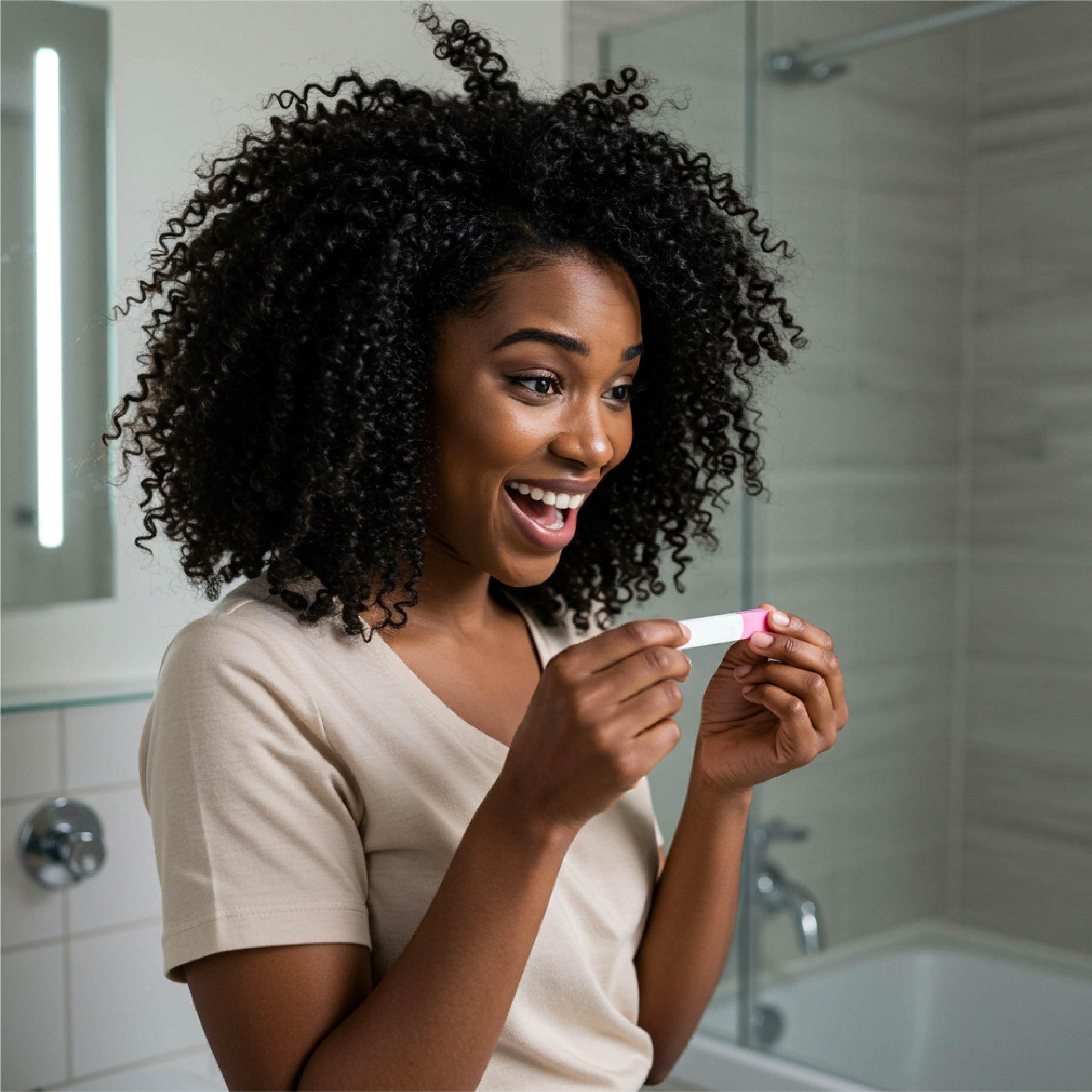 GoldN™ Early Detection Pregnancy Test – HCG Midstream Kit, 99% Accurate
