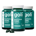Goli Matcha Mind Gummies – 180 Count | Cognizin for Focus & Brain Health | Vegan, Non-GMO, Gluten-Free