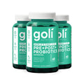Goli Pre+Post+Probiotics Gummies – 180 Count | 3-in-1 Gluten-Free, Vegan, Non-GMO, Gelatin-Free
