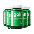 Goli Supergreens Gummies with Probiotics – Artichoke Leaf, Spirulina & Kale | Vegan, Gluten-Free, Non-GMO – 60 Count (5 Pack)