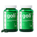 Goli SuperGreens Vitamin Gummy – 120 Count, Pack of 2 | Plant-Based, Vegan, Gluten-Free, Gelatin-Free