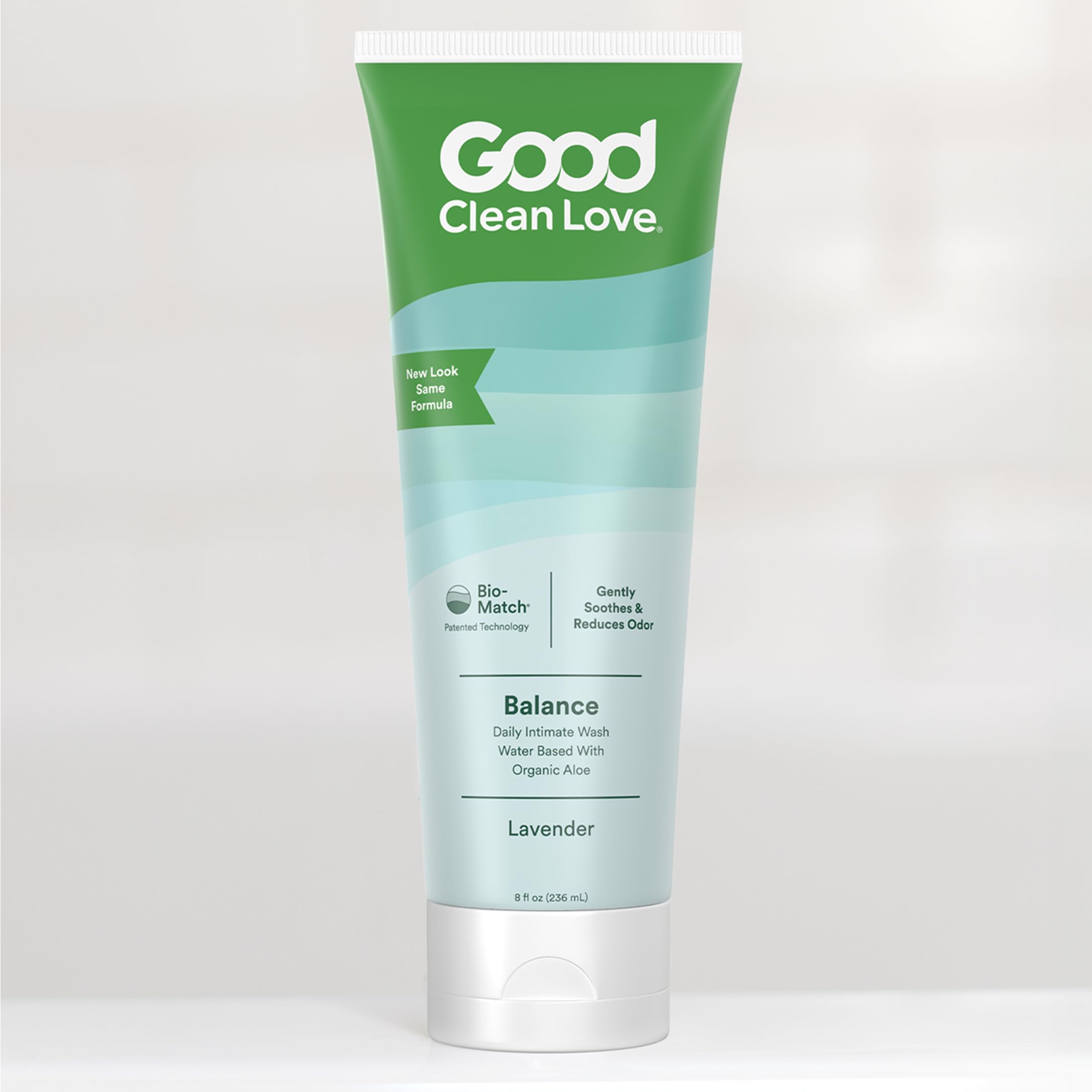 Good Clean Love Balance Feminine Wash – pH-Balanced Daily Cleanser for Women | 8 oz (2-pack)