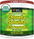 Good Natured Premium Chlorella Spirulina Powder – 85 Servings, Non-GMO, Sunlight Grown