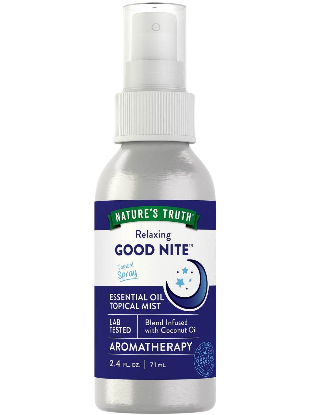 Nature's Truth Good Nite Essential Oil Mist - 2.4 fl oz | Calming Topical Spray
