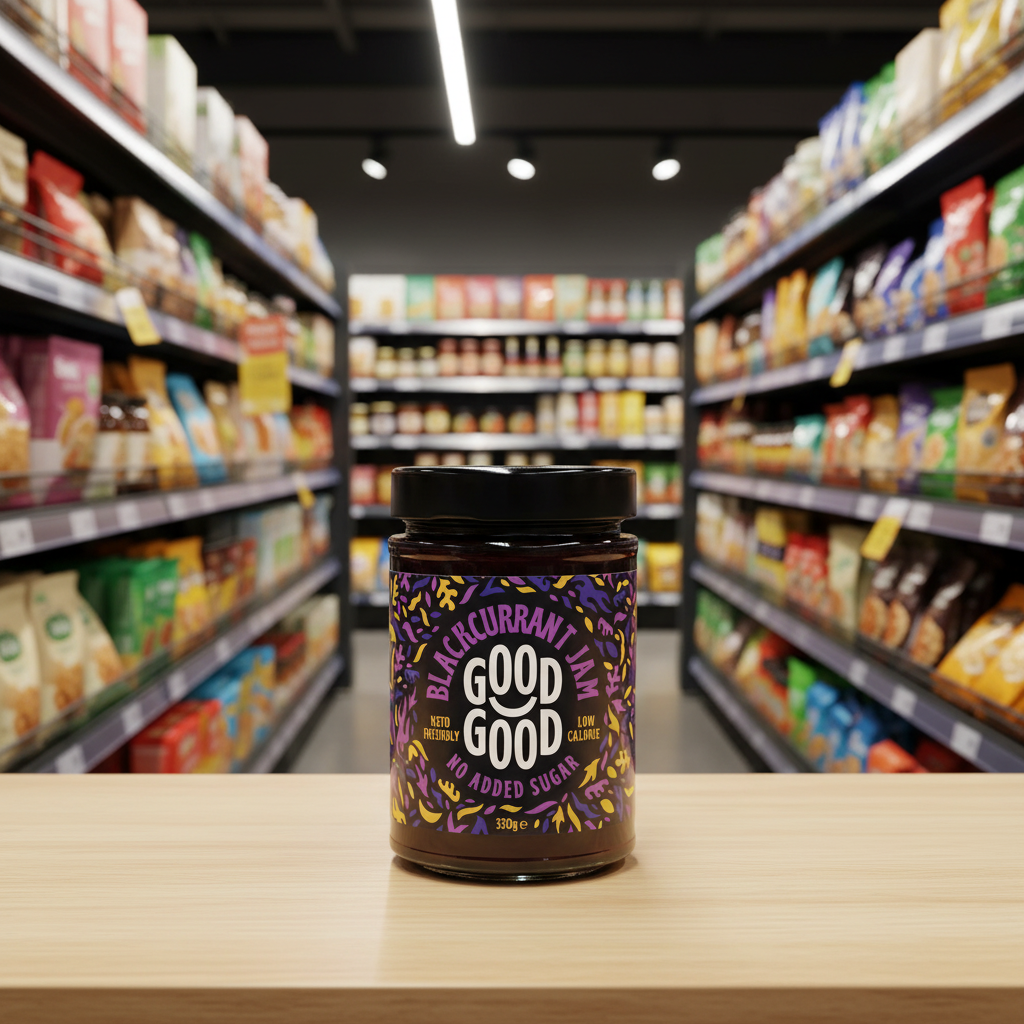 Good Good Blackcurrant Jam - 330g