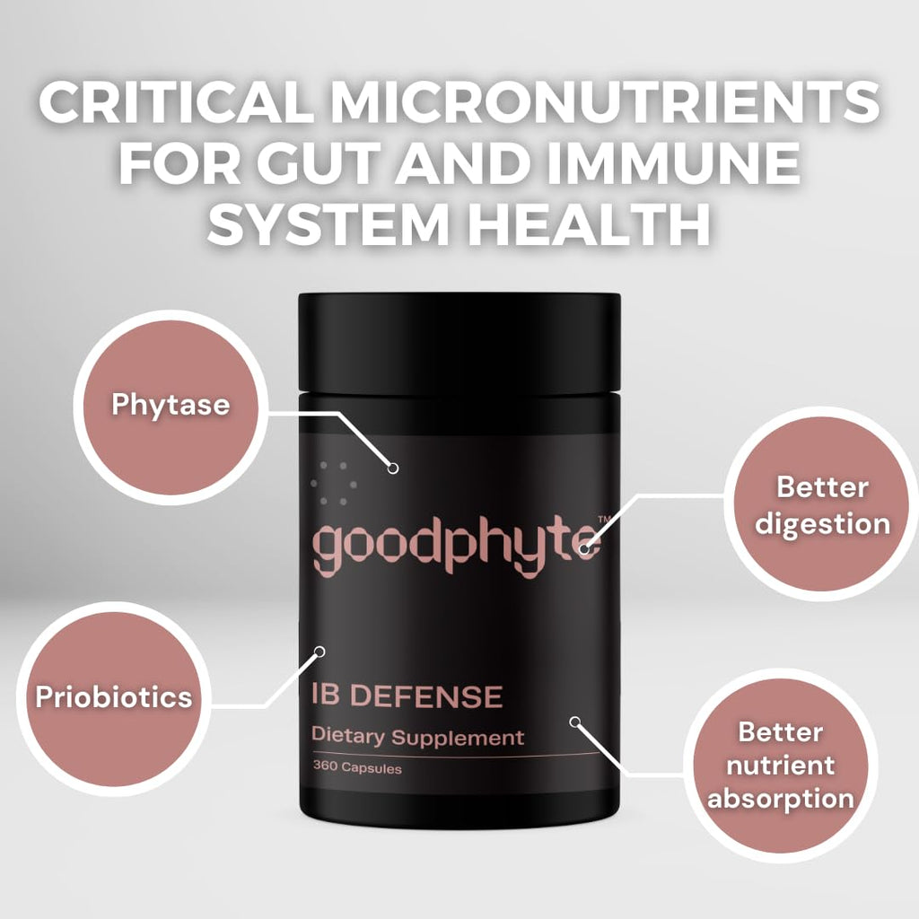 Goodphyte Premium Digestive Enzyme | Boost Nutrient Absorption & Digestive Comfort (360 Count)