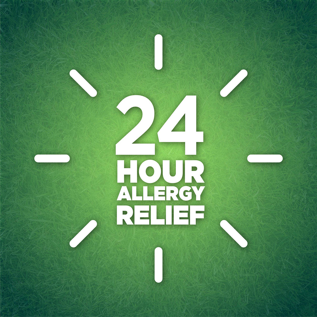 GoodSense Allergy Relief Cetirizine 10 mg – 24-Hour Indoor/Outdoor Relief, 30 Count