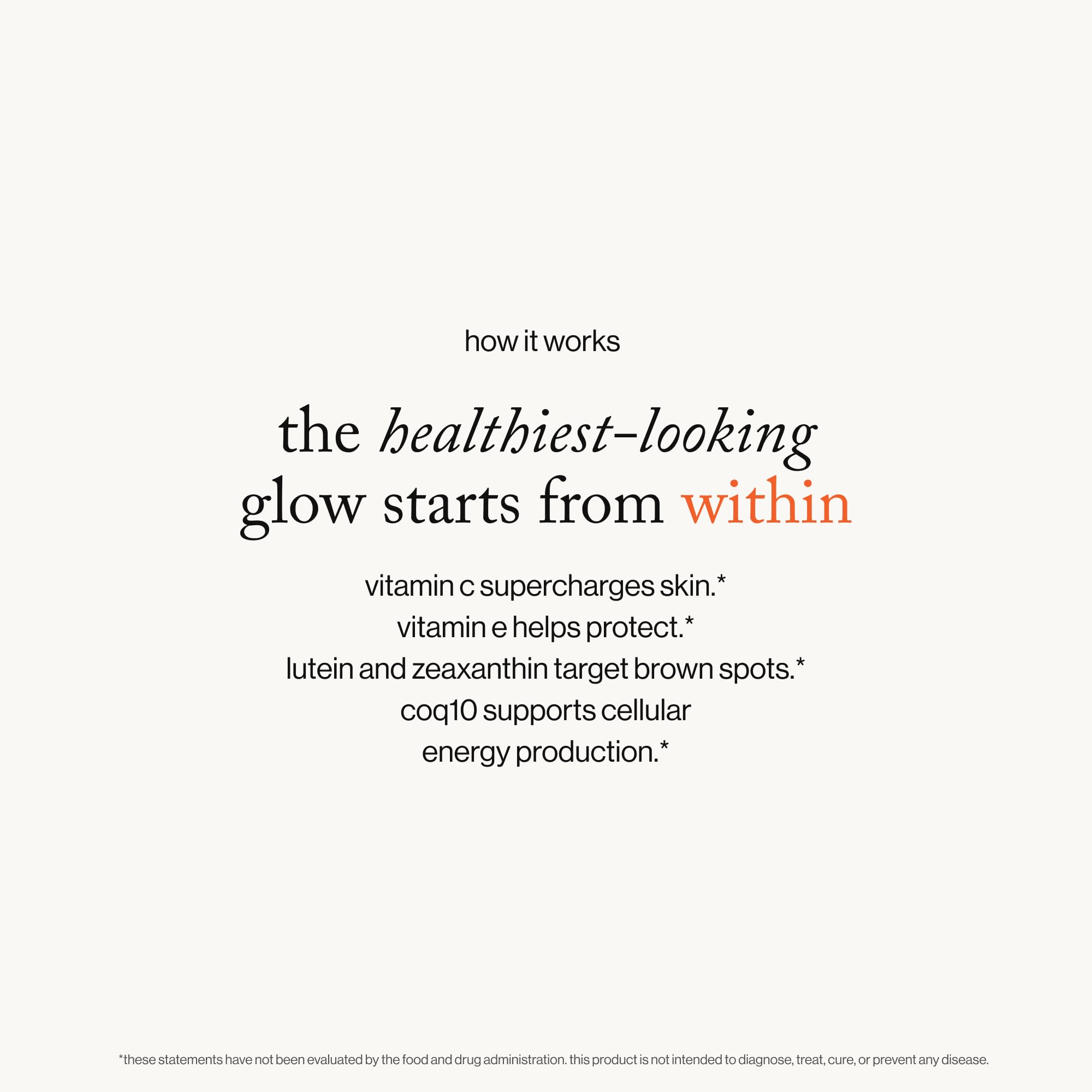 goop Beauty Morning Skin Drink Mix — Vitamin C & E for Radiant Skin, Lemon Verbena & Orange Flavor, 30 Pack