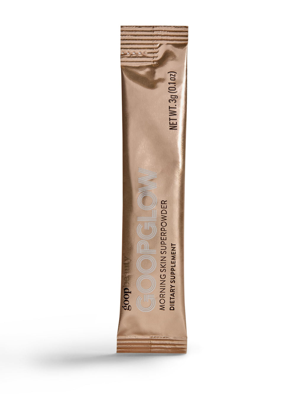 goop Beauty Morning Skin Drink Mix — Vitamin C & E for Radiant Skin, Lemon Verbena & Orange Flavor, 30 Pack
