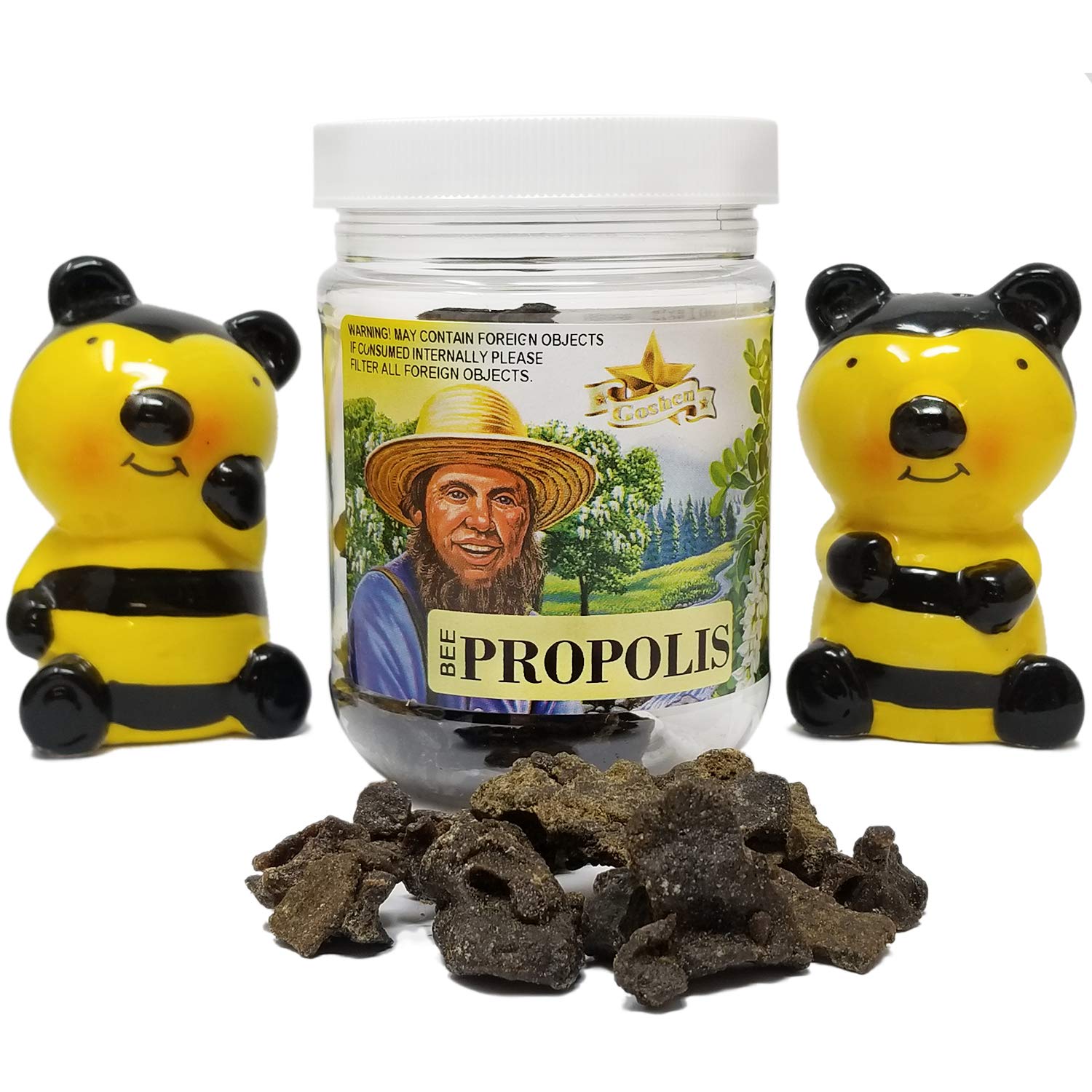 Goshen Amish Country Raw Bee Propolis – 2oz, Unfiltered & Pure