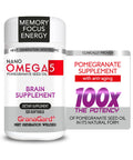 GranaGard Omega 5 – Clinically Proven Brain Support & Anti-Aging (2-Month Supply) – 120ct