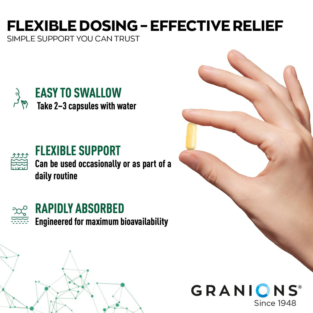 Granions Histamine Balance Complex - Quercetin, Bromelain, NAC & Vitamin C | 60 Vegan Capsules