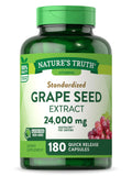 Nature’s Truth Grape Seed Extract 24,000 mg | 180 Capsules | Non-GMO & Gluten Free Formula