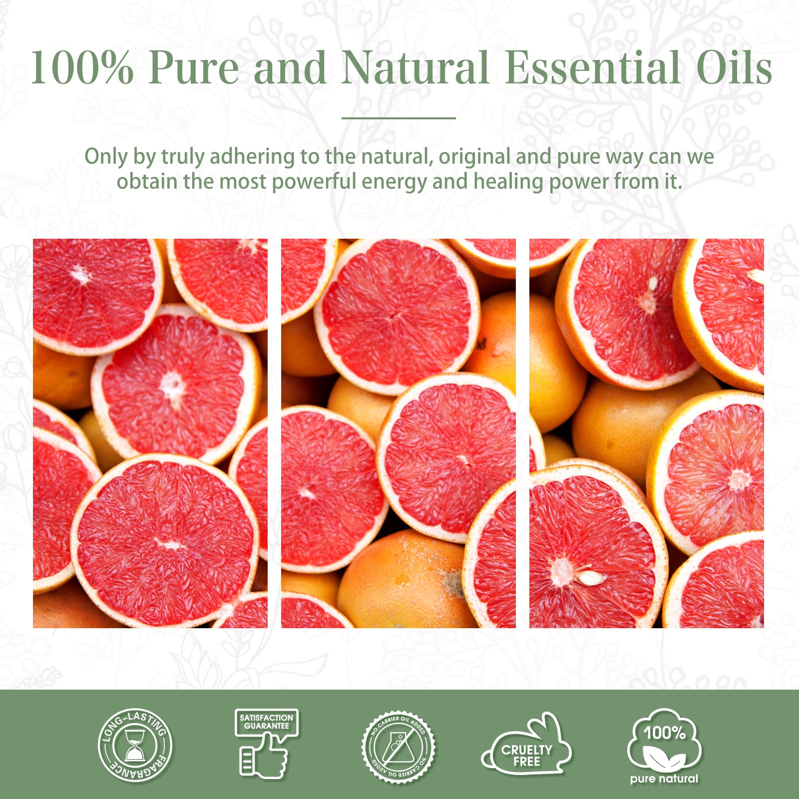 Grapefruit Essential Oil 30ml | PHATOIL Pure Oil for Diffusers & DIY