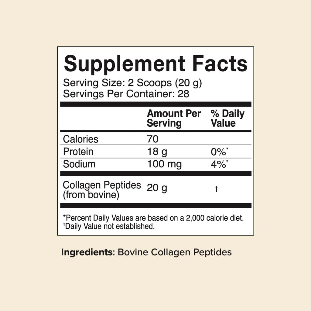 Great Lakes Wellness Collagen Peptides Powder – Unflavored, 20 oz | Skin, Hair, Nails, Joints & Digestion