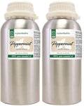 GreenHealth Peppermint Essential Oil – 2 Pack (32 oz) – 100% Pure & Uncut