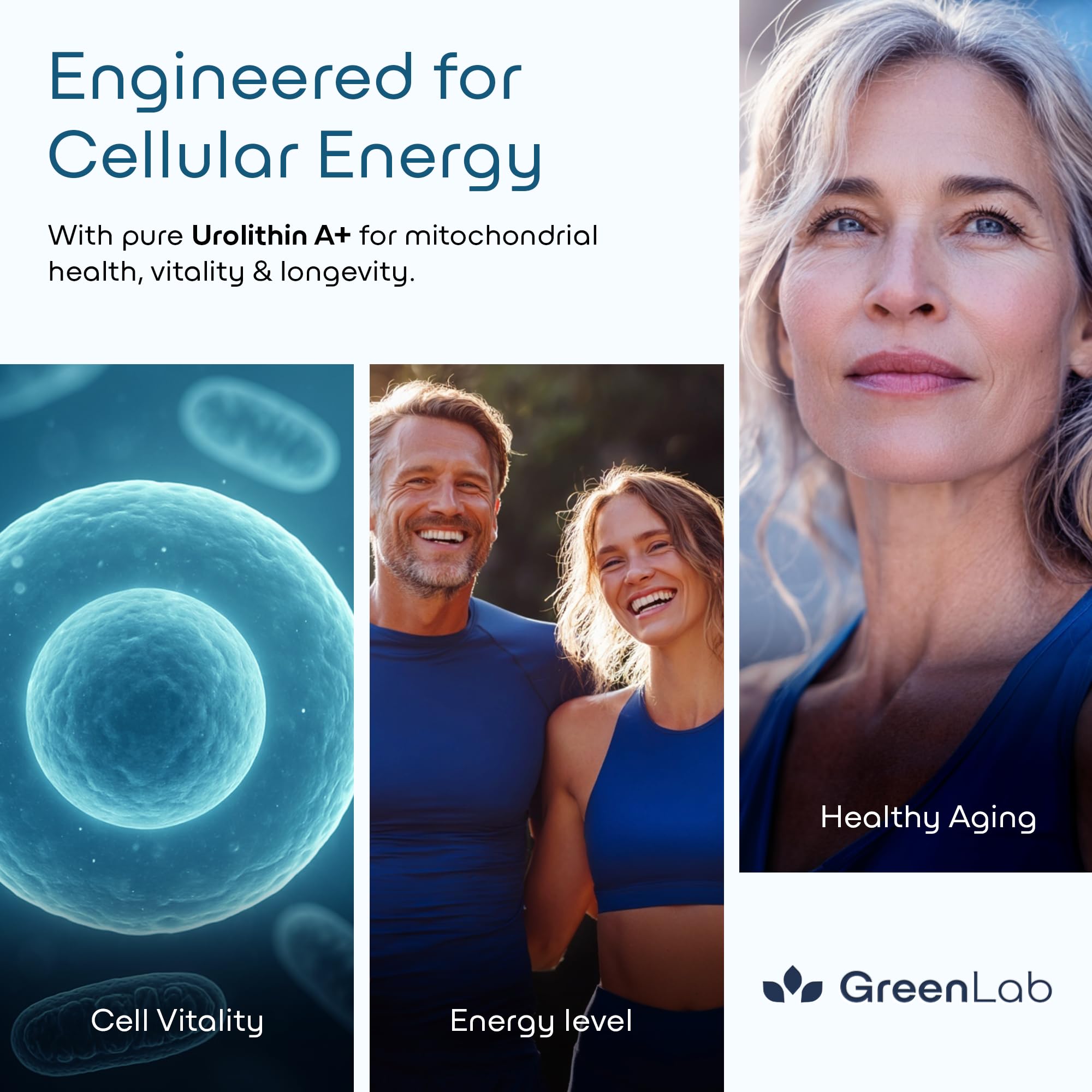 GreenLab Urolithin A+ 1500mg – Advanced Formula for Cellular Energy