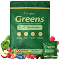 Greens Daily Gummies – Superfood Greens Multivitamin for Digestive Health & Immune Support | Non-GMO, 120 Count