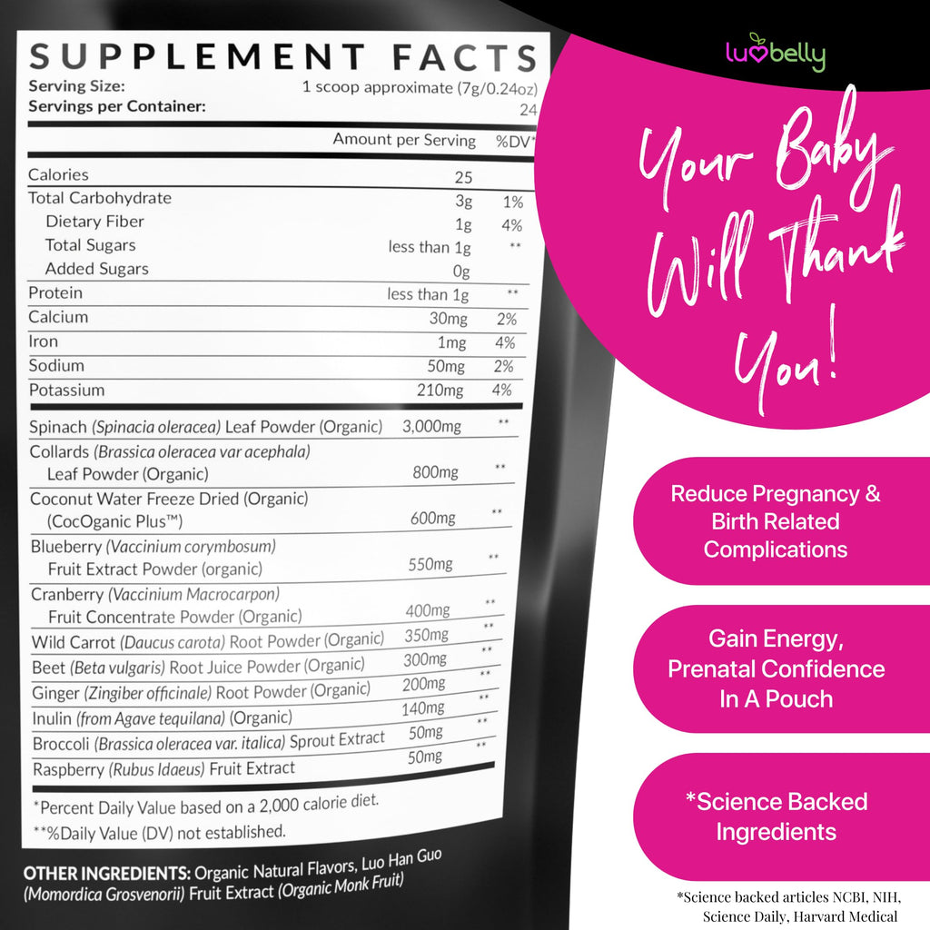 Greens for Pregnant Women – Safe Prenatal Greens Powder | OBGYN Approved
