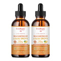 GREENPEOPLE 17-in-1 Magnesium Drops – Pineapple Flavor, 2 Pack, 4 oz