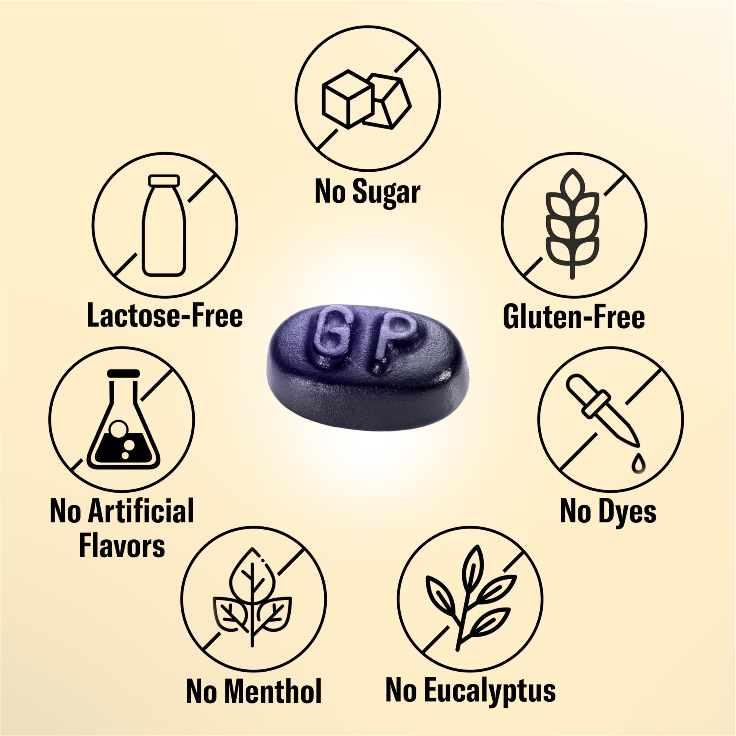 Grether's Sugarfree Blackcurrant Pastilles – Dry Mouth Relief