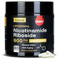 Grevol TureNAD Liposomal Nicotinamide Riboside with Resveratrol and Quercetin - 80 Capsules