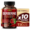 GriMed Berberine 9,500mg + Cinnamon & Bitter Melon — Immune Support | USA Made