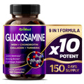 GriMed Glucosamine 12,000mg - 12X Power with MSM & Collagen | USA Made