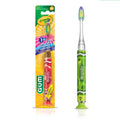 GUM Crayola Kids Light-Up Timer Toothbrush – Soft Bristles & Suction Cup (3+)