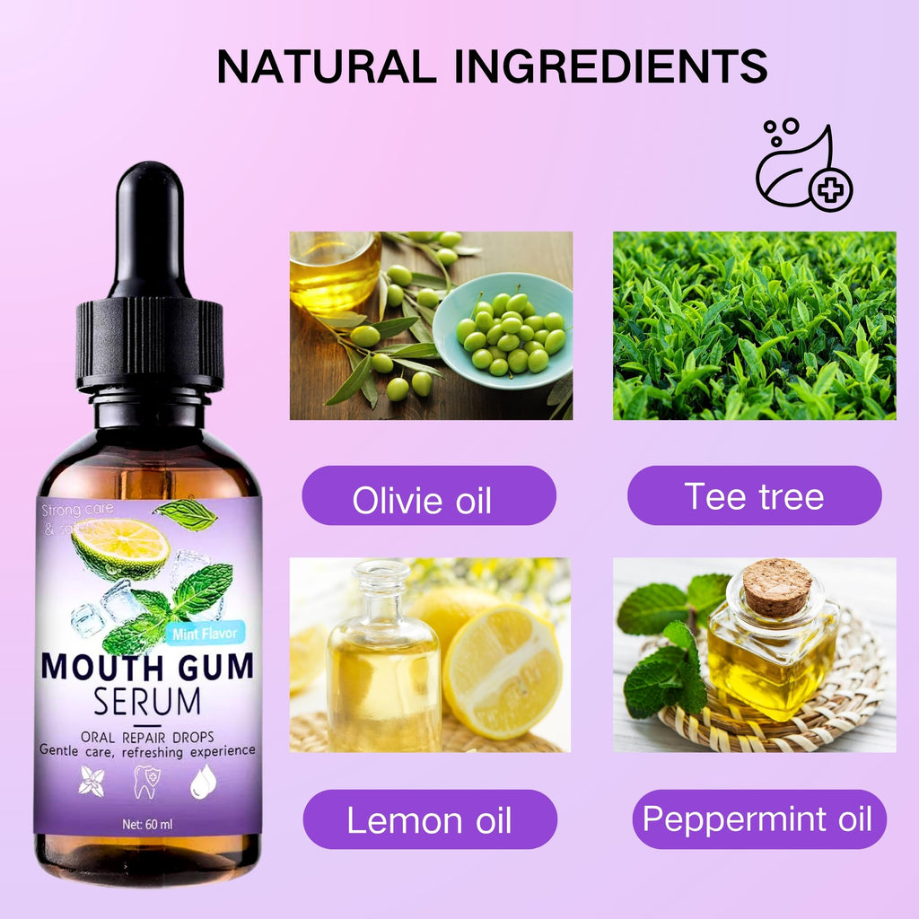 Gum Restore Drops - Gum Repair for Receding Gums, Fresh Breath & Oral Care