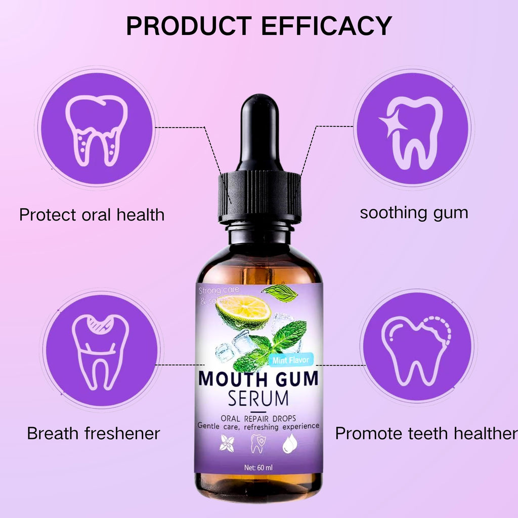 Gum Restore Drops - Gum Repair for Receding Gums, Fresh Breath & Oral Care