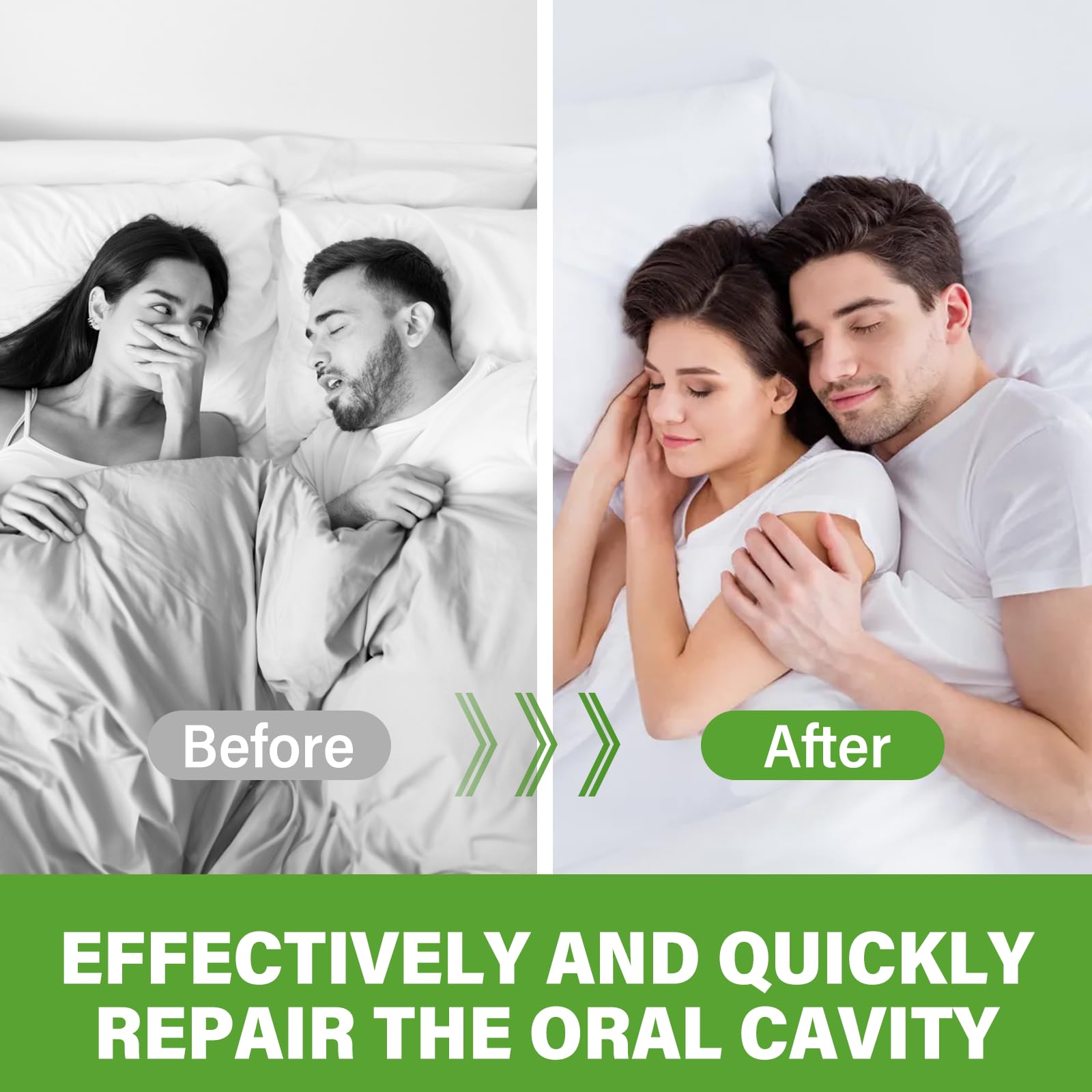 Gum Restore Drops - Advanced Repair for Receding Gums & Bad Breath | Mint Flavor 2 fl oz