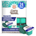 GuruNanda Aqua Pods - Pre-Measured Mouthwash for Water Flosser 4.0 (Fluoride & Alcohol-Free)