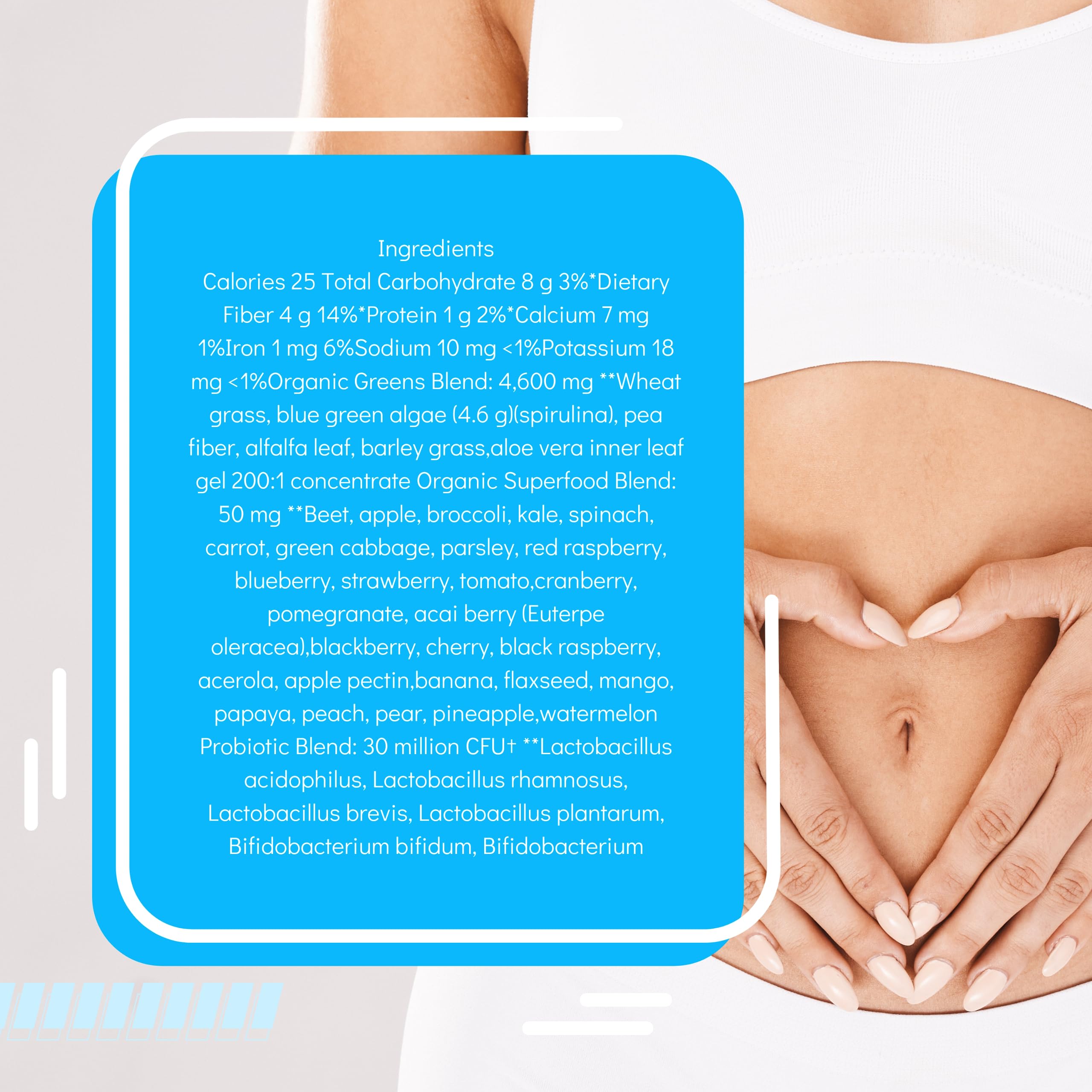 Gut-Duction Bloat Control – Gut Health Superfood Formula | Plant-Based Protein & Probiotics
