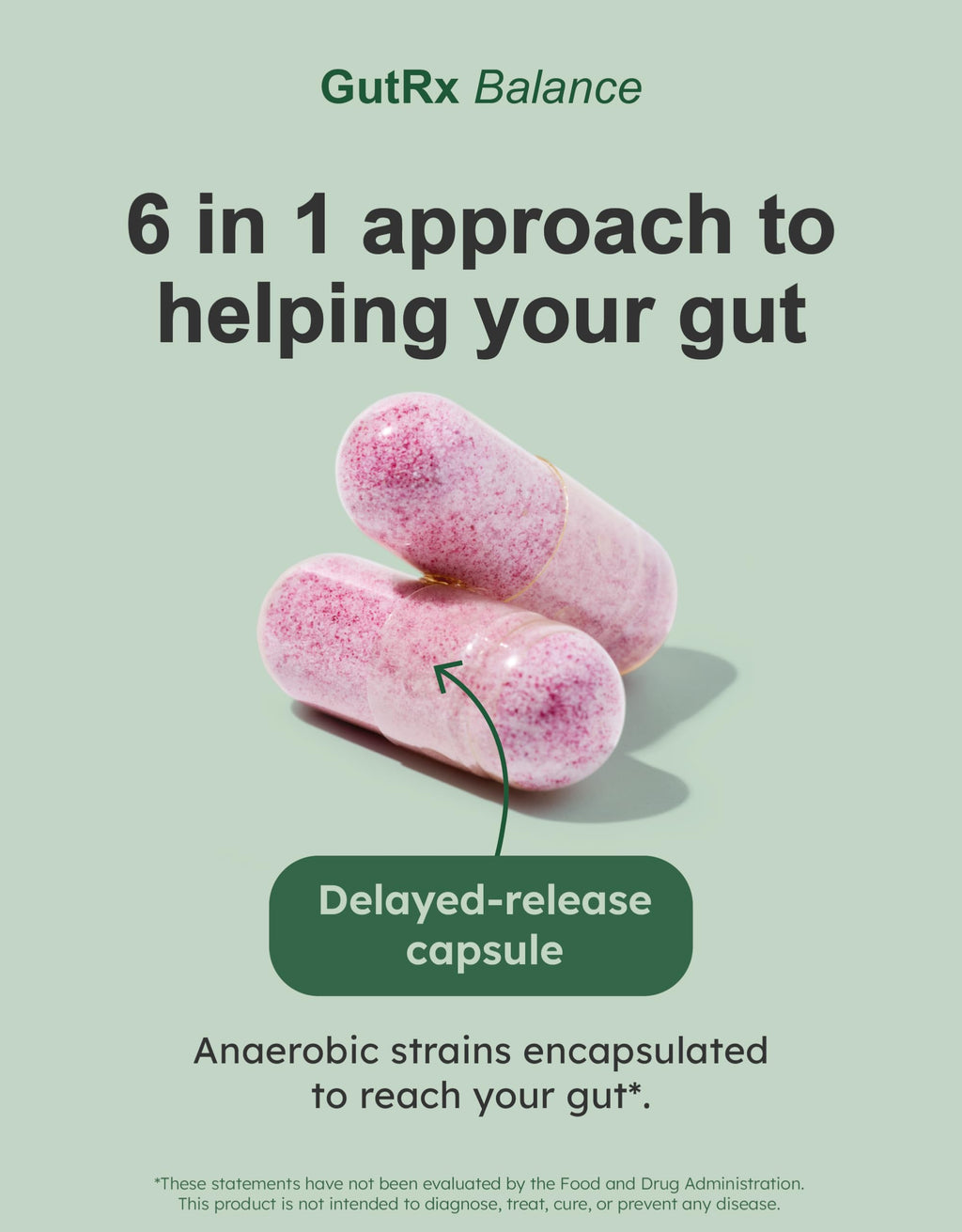GutRx Balance Probiotics for Gut Health – Akkermansia, Christensenella, 30 ct, Gluten Free