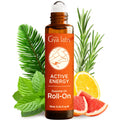 Gya Labs Active Energy Essential Oil Roll On - 0.34 Fl Oz Travel Size