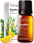Gya Labs Breathe Essential Oil Blends – 100% Pure Breathe Easy Oil for Diffusers & Humidifiers (0.34 fl oz)