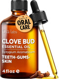 Gya Labs Clove Bud Essential Oil - 4 Fl Oz | 100% Pure Clove Bud Oil for Hair, Skin, Teeth & Gums, Diffuser & Candle Making