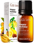 Gya Labs Holiday Essential Oil Blend – Comforting & Uplifting Aromatherapy (0.34 fl oz)