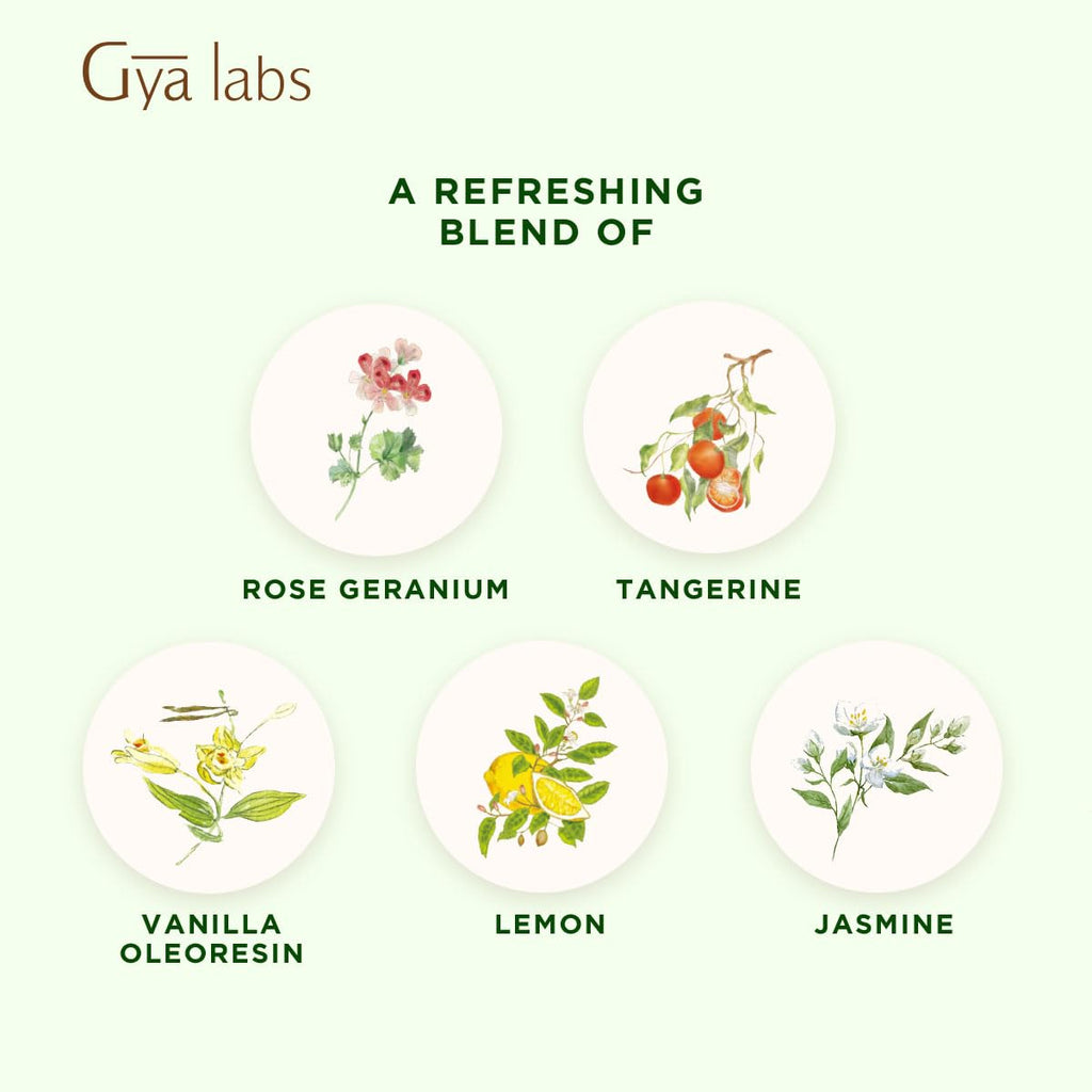 Gya Labs Joy Essential Oil Blend - 100% Pure True Joy Essential Oil (0.34 fl oz) | Calming & Uplifting