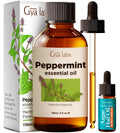 Gya Labs Peppermint Essential Oil for Hair – 4 Fl Oz | Premium Diffuser & Aromatherapy