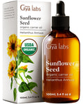 Gya Labs Sunflower Carrier Oil 3.4 oz – Hair, Skin, Face, Scalp & Body