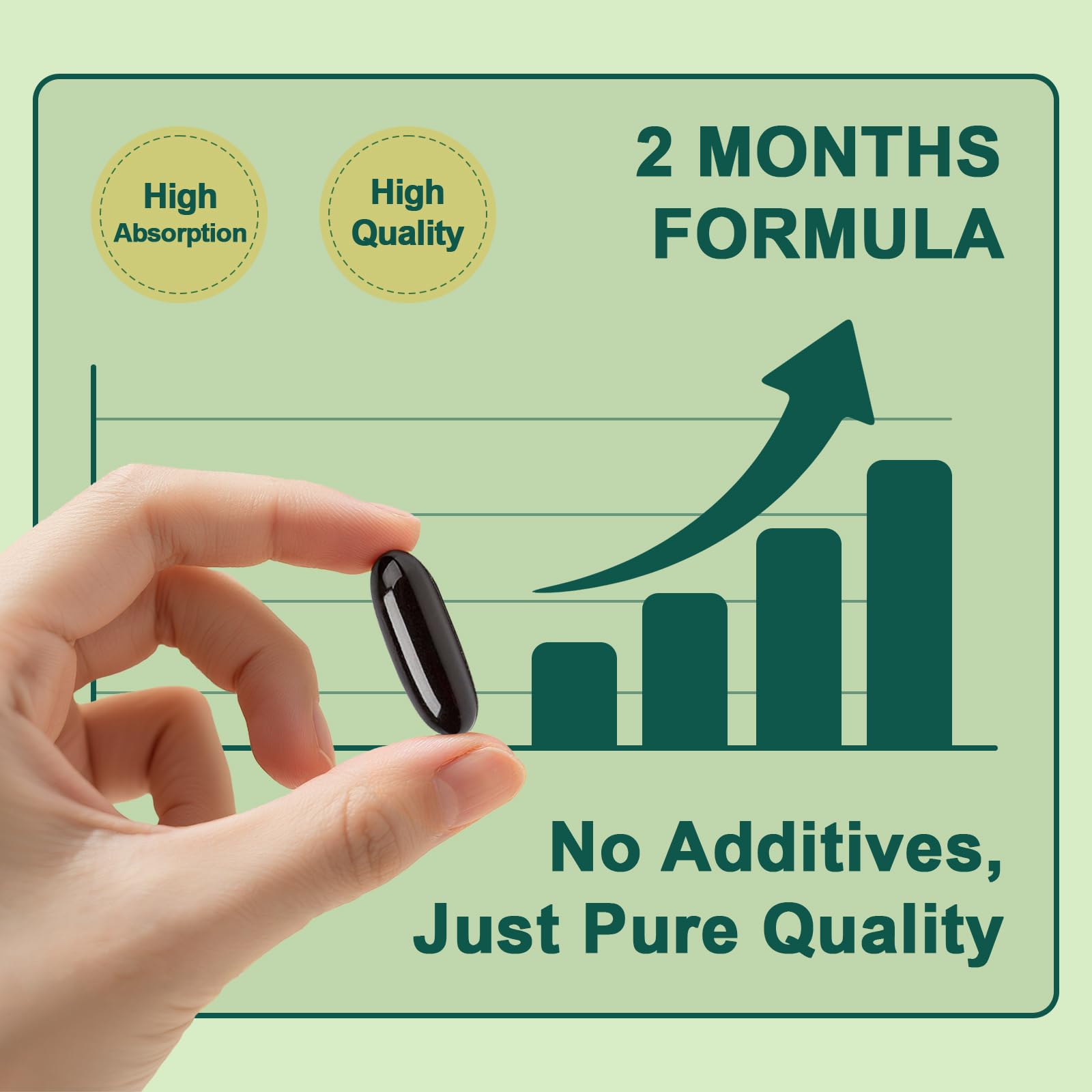 Gyumolics Luteolin 300mg - 150mg Luteolin, 75mg Rutin, 75mg PEA | Vegetarian, Gluten-Free, 60 Softgels