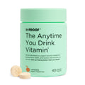 H-PROOF The Anytime You Drink Vitamin – Metabolism Support, Liver Health & Immunity with Electrolytes | 40 Chewable Tablets (Vegan, Tangerine)
