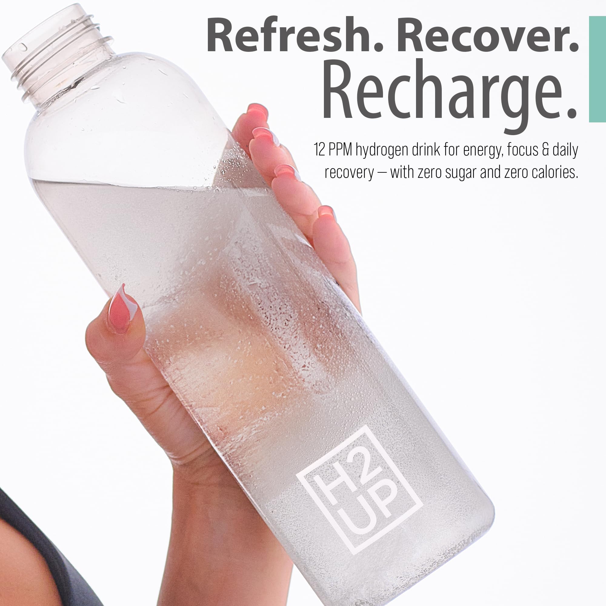 H2UP™ Sugar-Free Molecular Hydrogen Tablets – 60 Count, 12 PPM Hydrogen