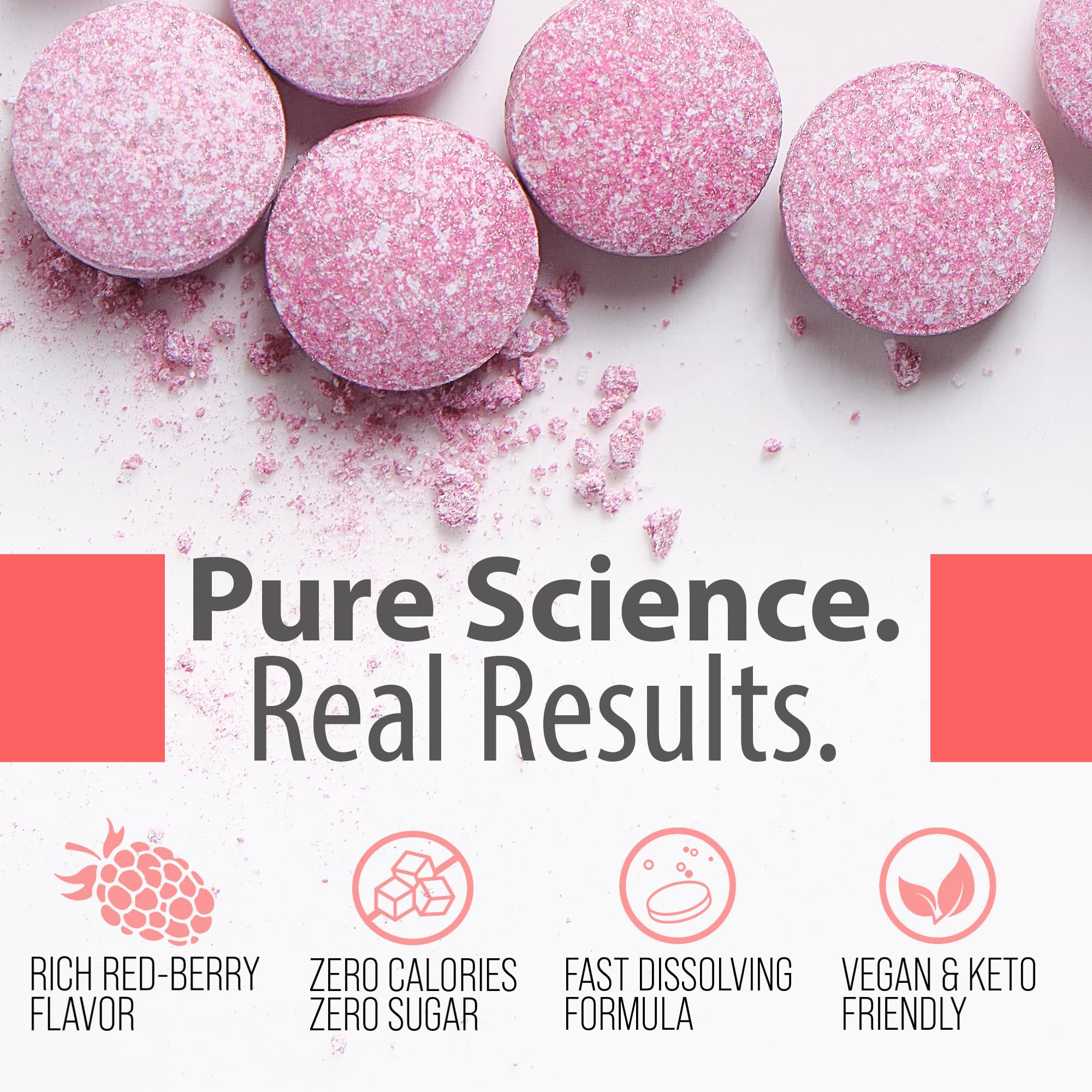 H2UP Sugar-Free Molecular Hydrogen Tablets – 60 Count, 12 PPM Hydrogen